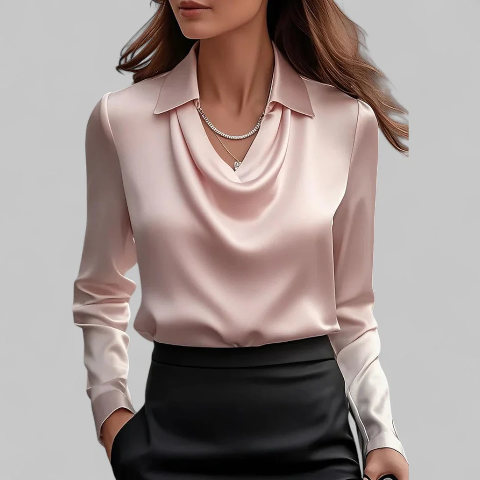 The Long Sleeve Ruched Shirt