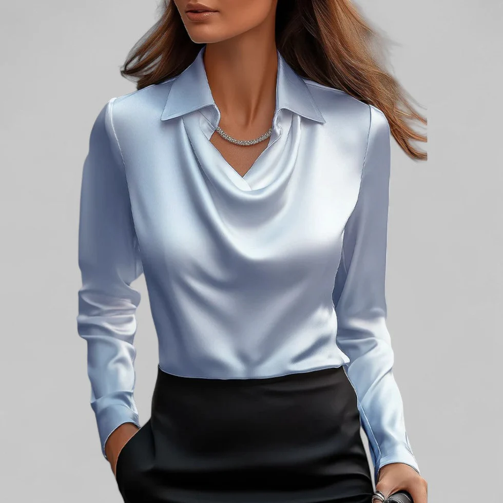 The Long Sleeve Ruched Shirt