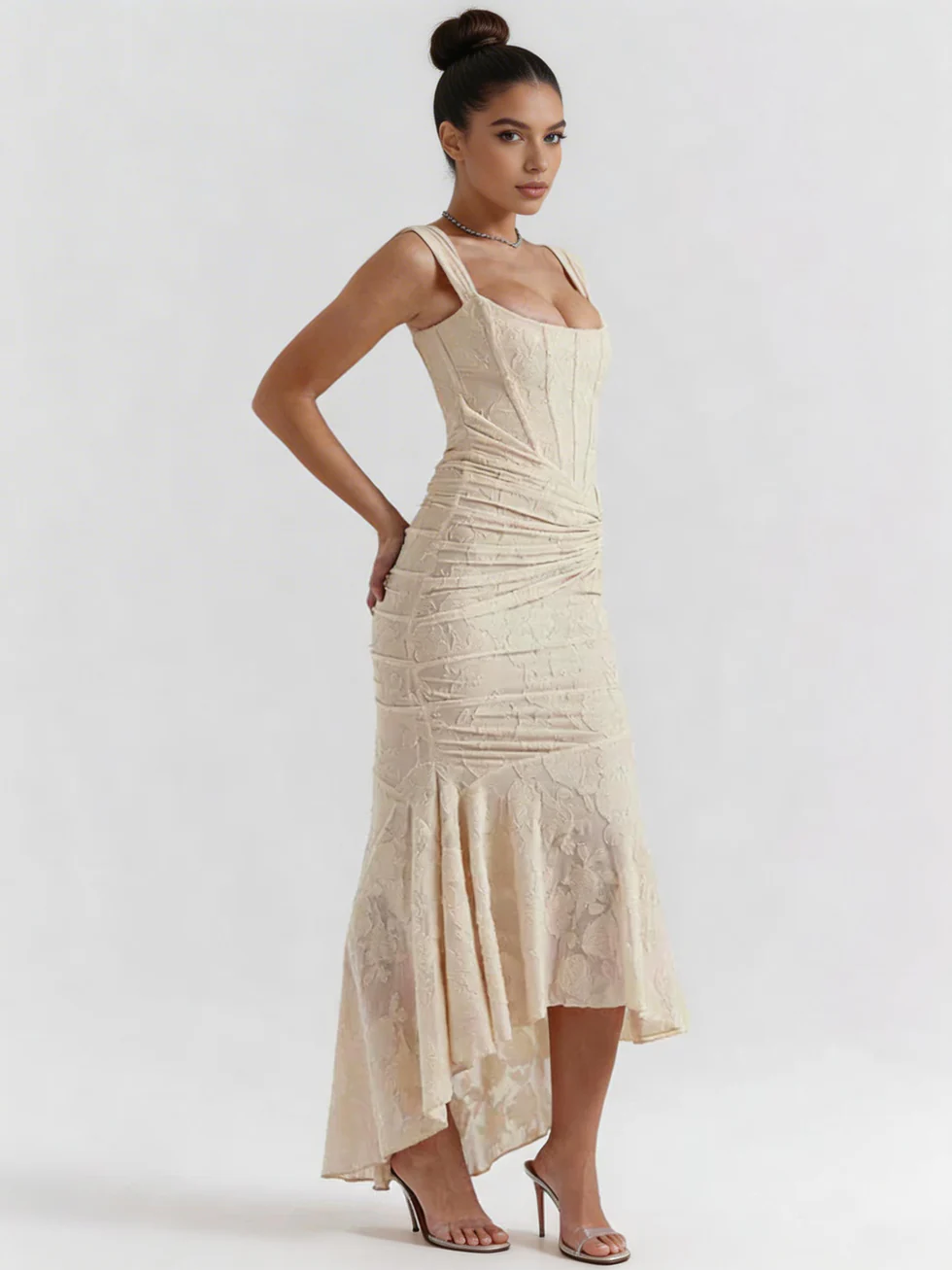 The Sleeveless Bodycon Mermaid Maxi Dress