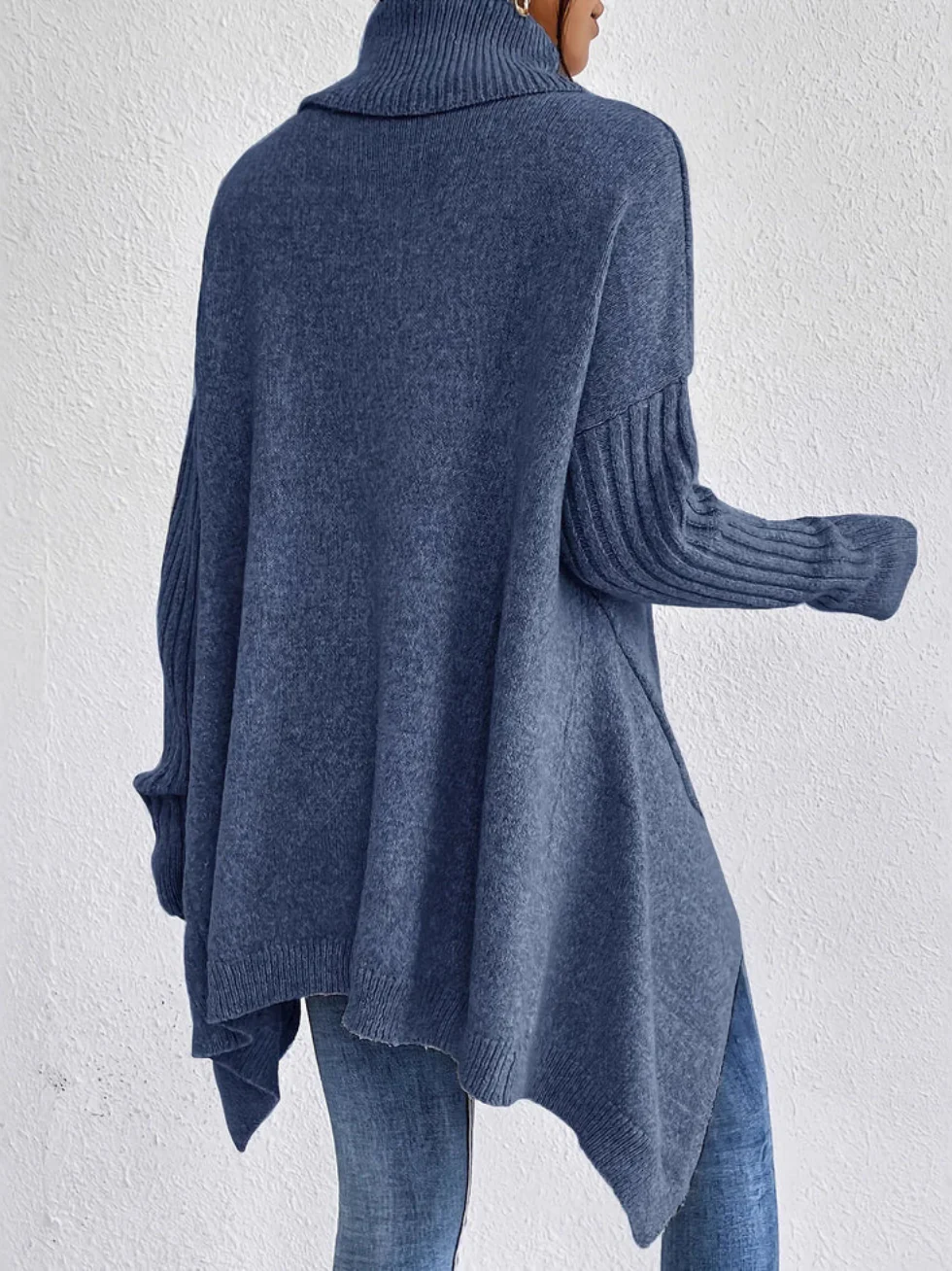 The Loose Turtleneck Knit Sweater