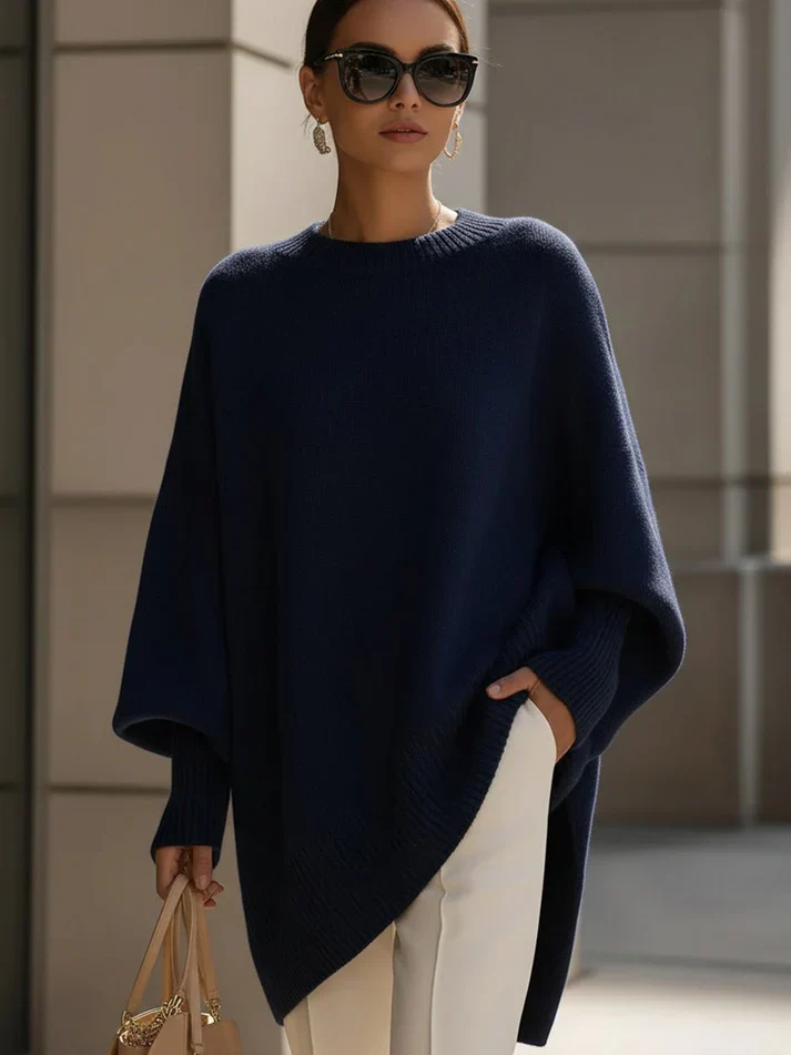 The Oversized Batwing Knit Sweater