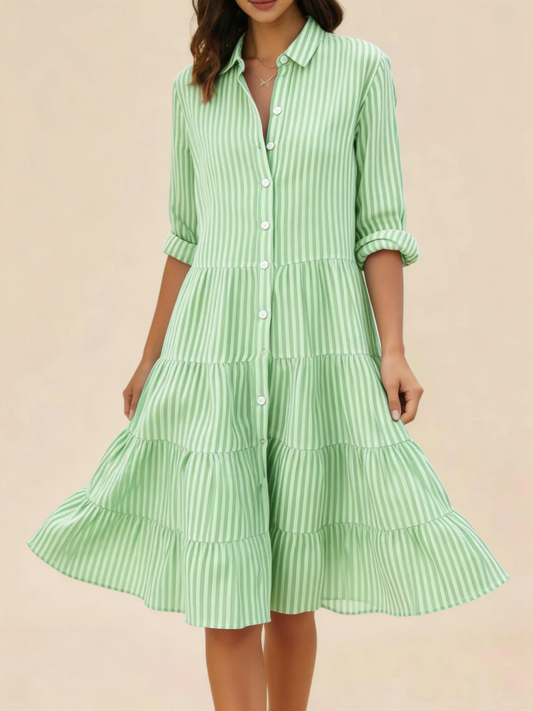 The Striped Breezy Dress