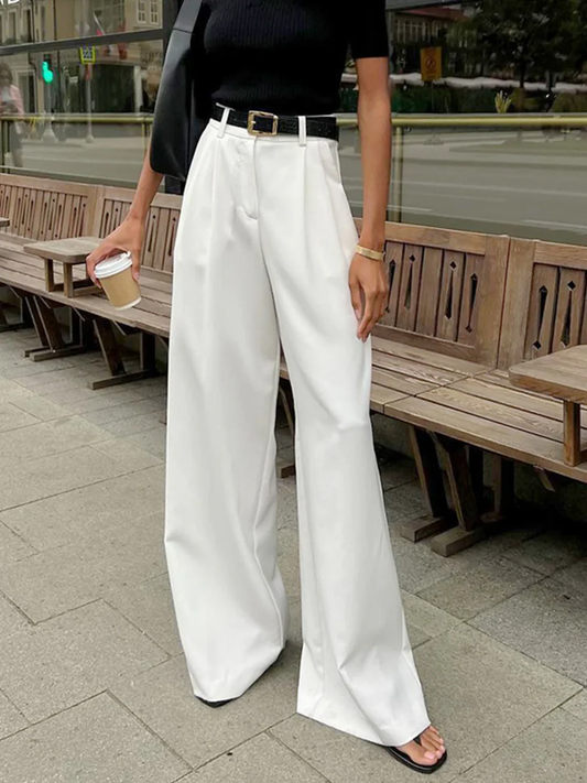 The High Waist Wide Leg Pants